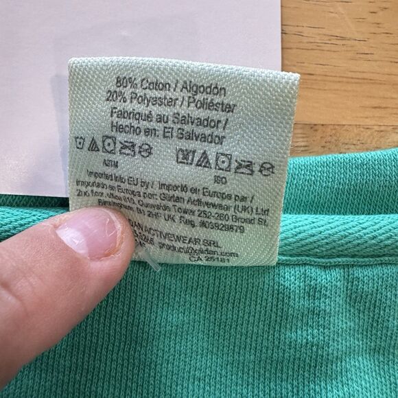 Comfort Colors Sweatshirt Tournament of Roses Logo Seagreen N&D Sport Official L - Picture 8 of 10